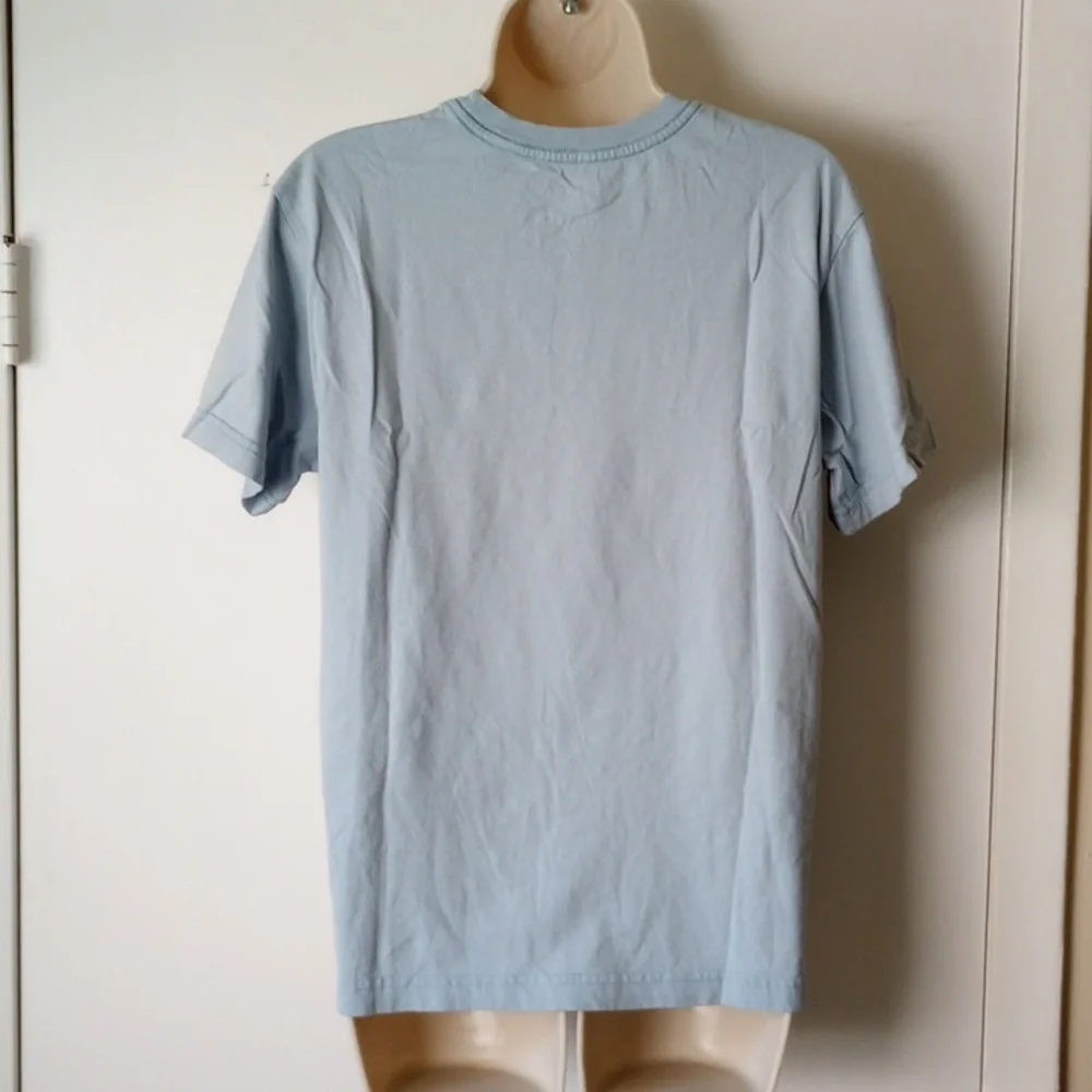 Hello Kitty Happy T-shirt S Dusty Blue 100% Cotton Sanrio  50off3 - Picture 4 of 6